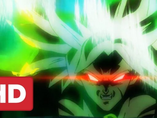 capa do trailer de Dragon Ball Super: Broly