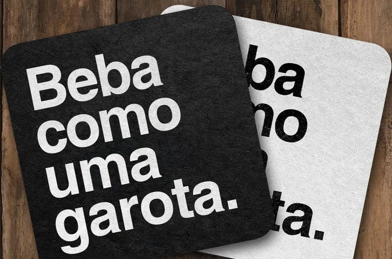 beba como uma garota clube do malte