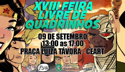 feira livre de quadrinhos fortaleza