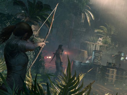 Shadow of the Tom Raider lara croft square enix