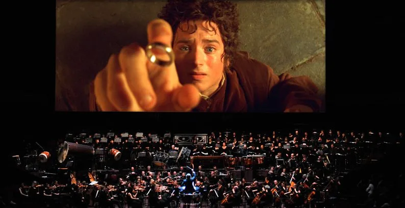 o senhor dos aneis a sociedade do anel orquestra