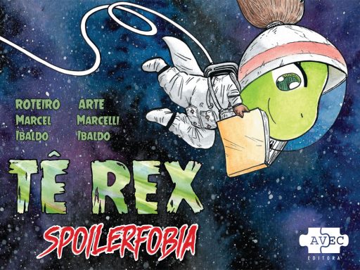 Tê Rex Spoilerfobia avec editora marcel ibaldo e marcelli ibaldo