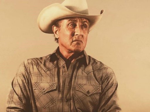 Sylvester Stallone em foto de Rambo V