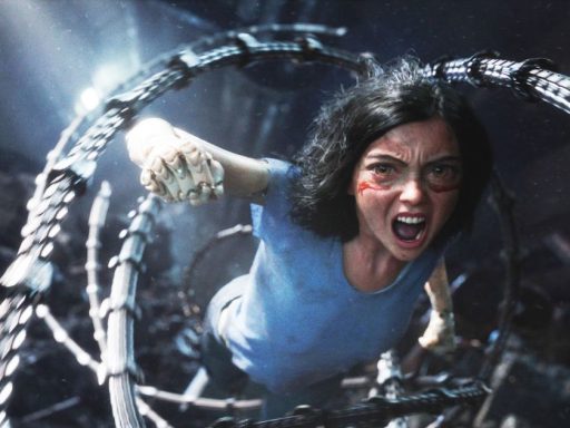 Alita: Anjo de Combate com a protagonista em ação