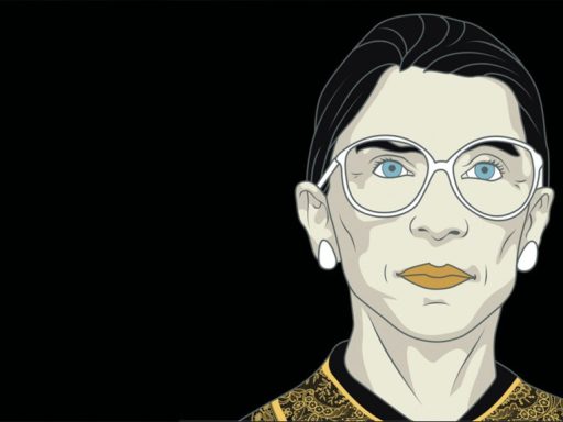 RBG arte ilustração