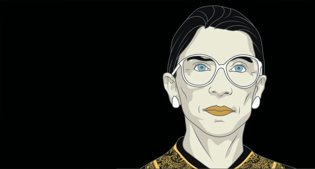 RBG arte ilustração