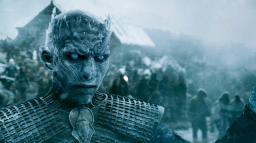 rei da noite em cena de Game of Thrones