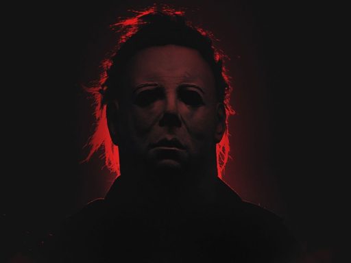 myers em poster de halloween