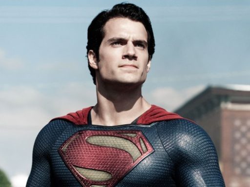 Henry Cavill em Homem de Aço, longa do superman