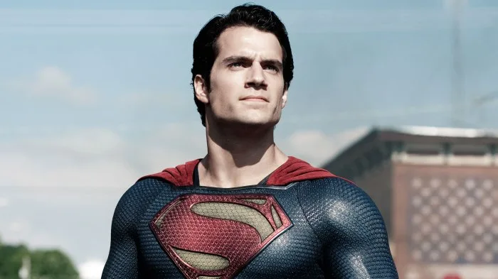 Henry Cavill em Homem de Aço, longa do superman