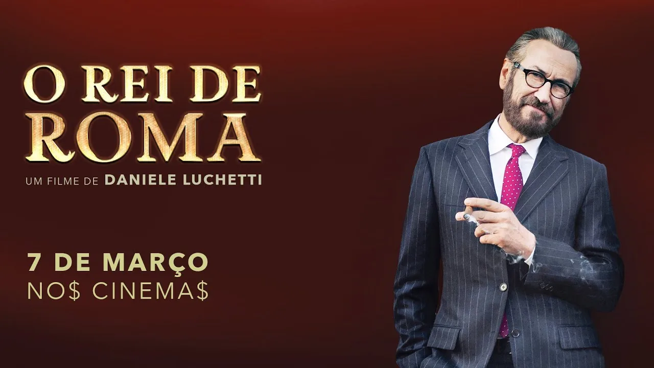 capa do trailer de o rei de roma