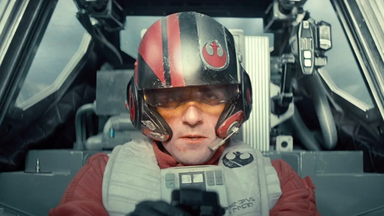 poe em Star Wars o despertar da força