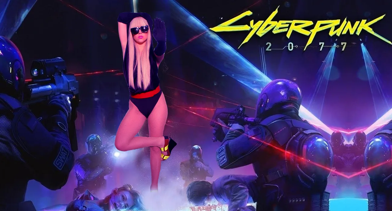 cyberpunk 2077 lady gaga