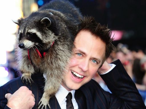 James gunn em premiere de guardiões da galáxia da marvel studios