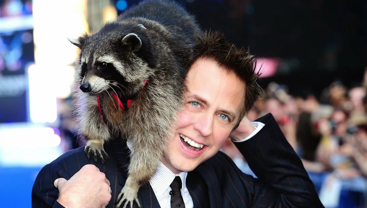 James gunn em premiere de guardiões da galáxia da marvel studios