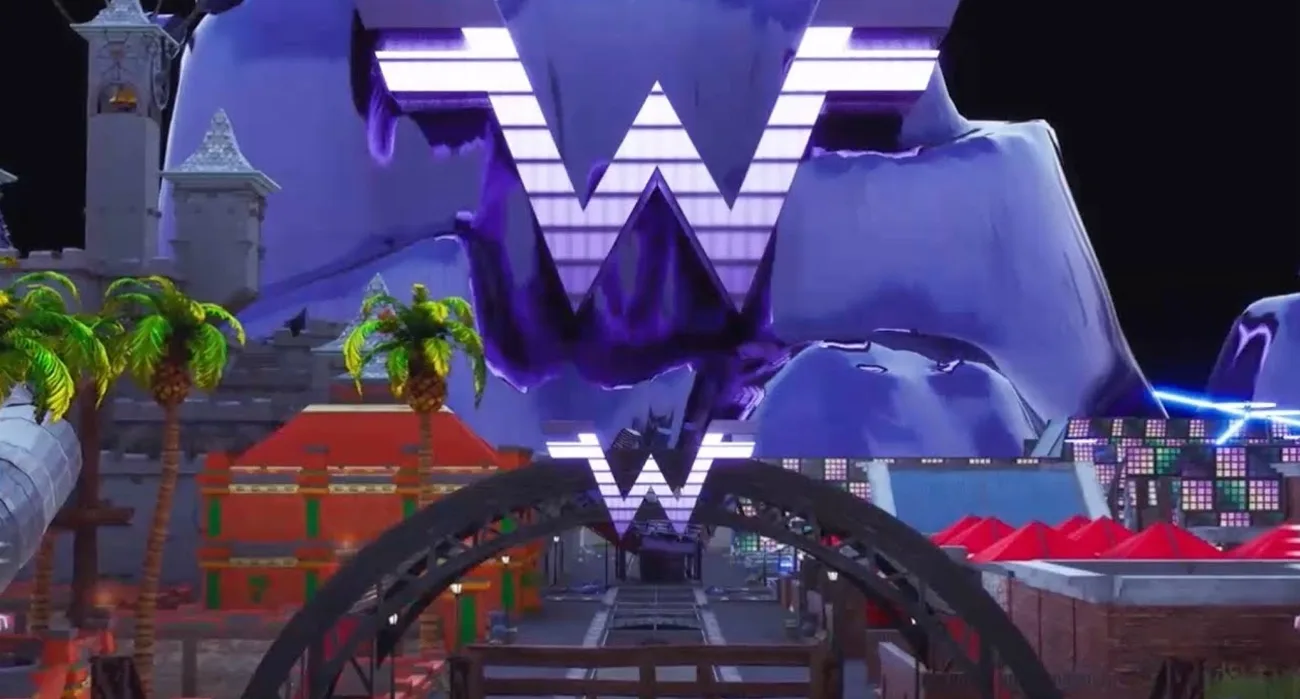 propaganda weezer em Fortnite