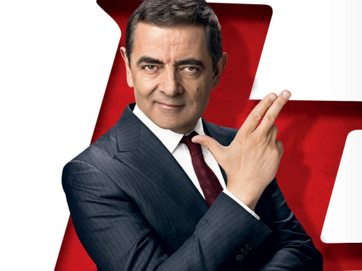 Rowan Atkinson no poster de Johnny English 3.0