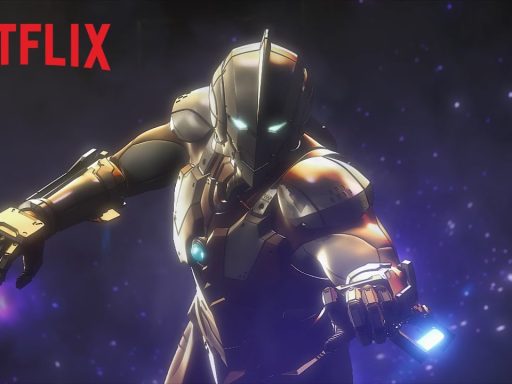 capa da série do Ultraman na netflix