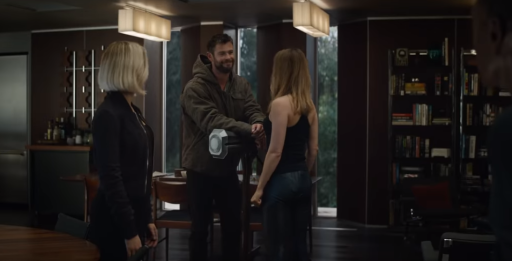 vingadores ultimato capitã marvel e thor frame do trailer 2