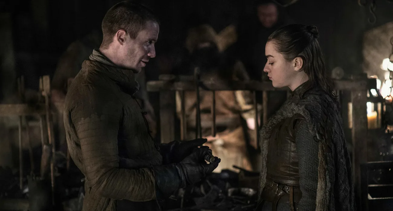 game of thrones hbo gendry e arya