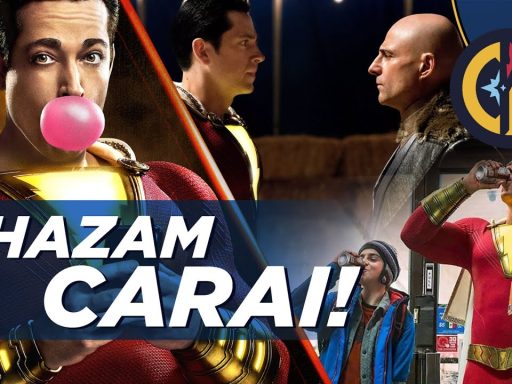 shazam! vídeo cosmonerd warner