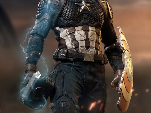 capitão américa digno vingadores ultimato iron studios