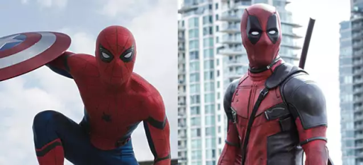 homem-aranha e deadpool marvel