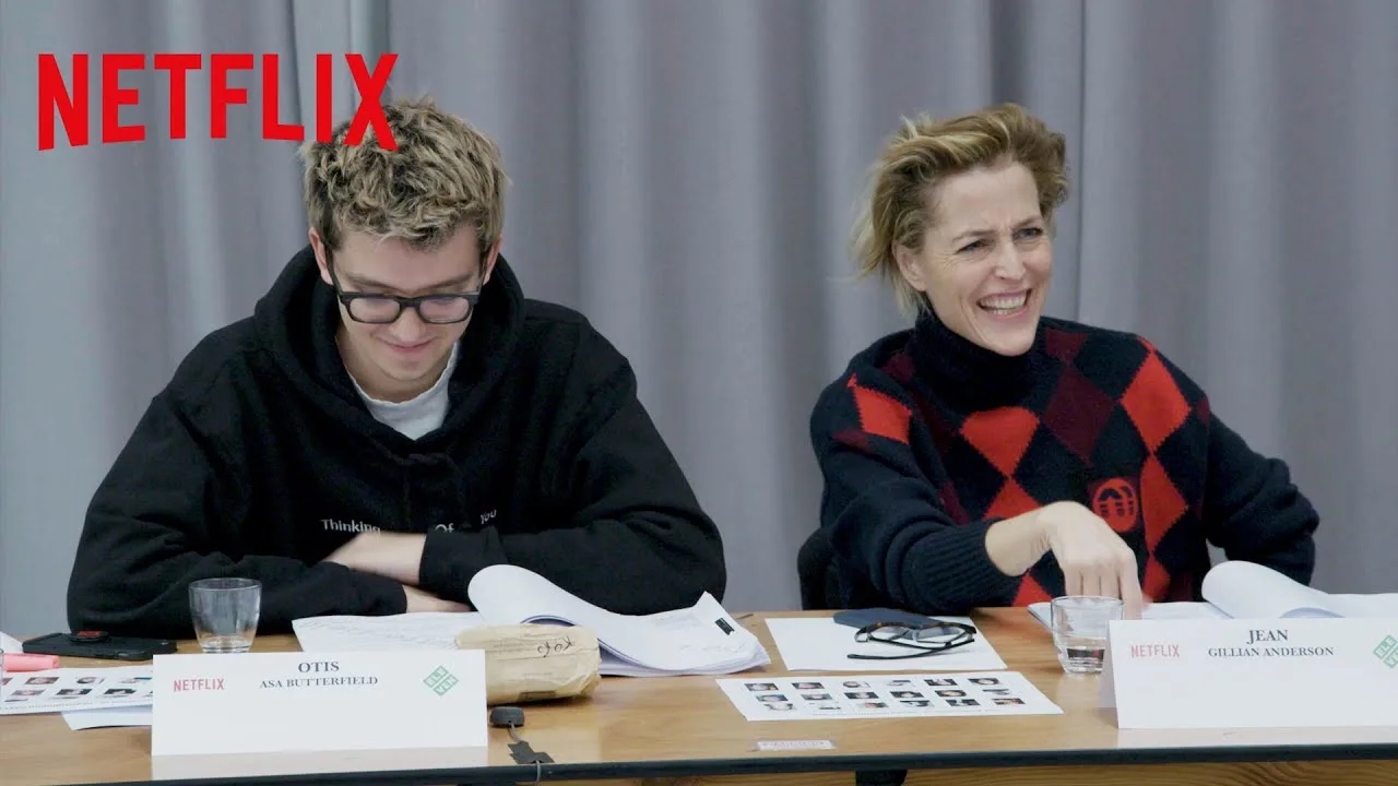 sex education asa butterfield gillian anderson netflix