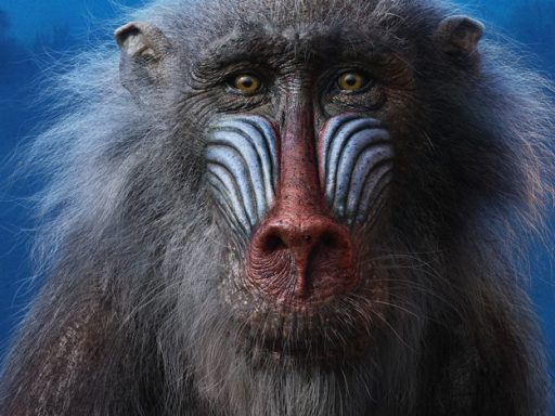 o rei leão disney live action cgi rafiki capa