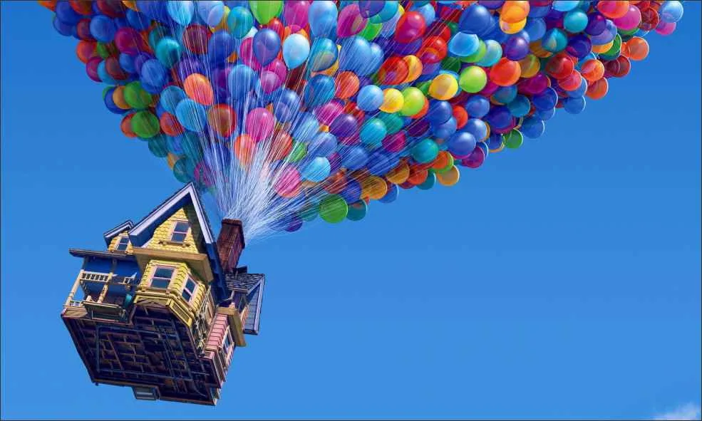 up altas aventuras animação disney pixar