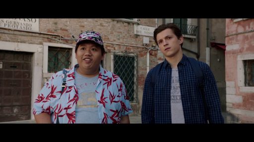 homem-aranha: longe de casa paraquedas