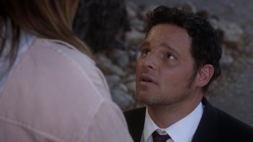 cena de "Nothing Left to Cling To" 16x01 de grey's anatomy alex e jo
