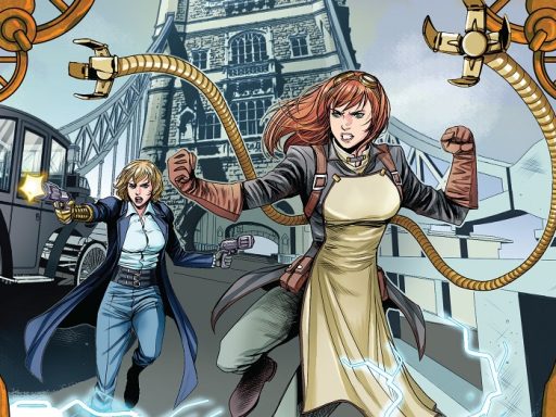 steampunk ladies choque do futuro zé wellington e sara prado editora draco