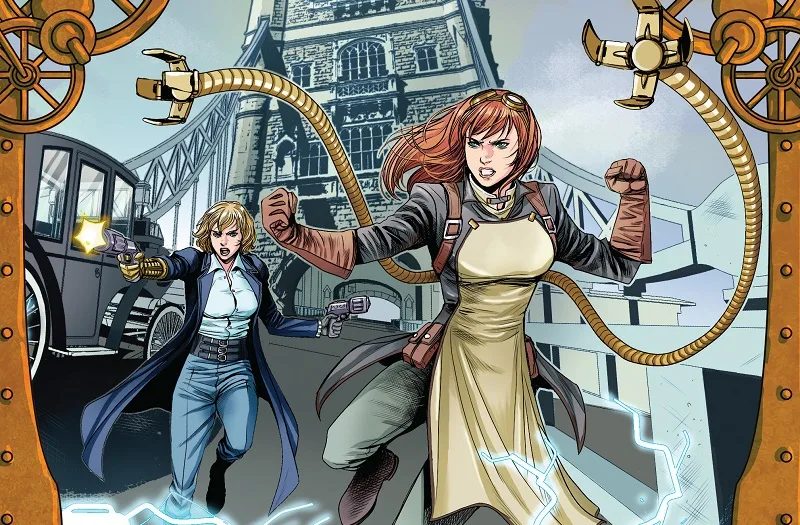 steampunk ladies choque do futuro zé wellington e sara prado editora draco