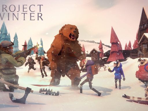 Poster do bord game Project Winter