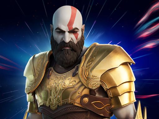 Kratos em Fortnite