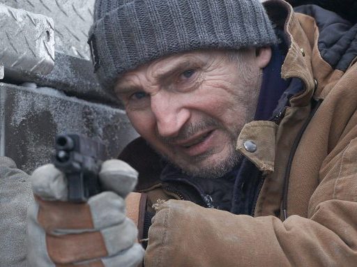 Liam Neeson em the ice road