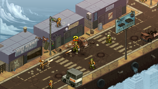 Gameplay de Metal Slug Tactics