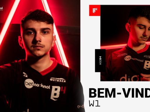 B4 eSports fecha contratação de W1 para sua equipe de CSGO