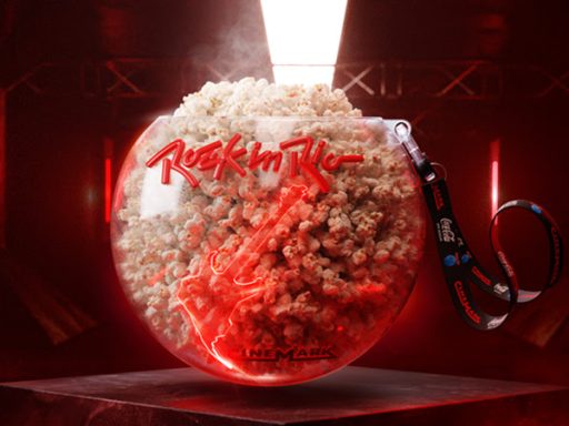 rede cinemark balde pipoca rock in rio 2022