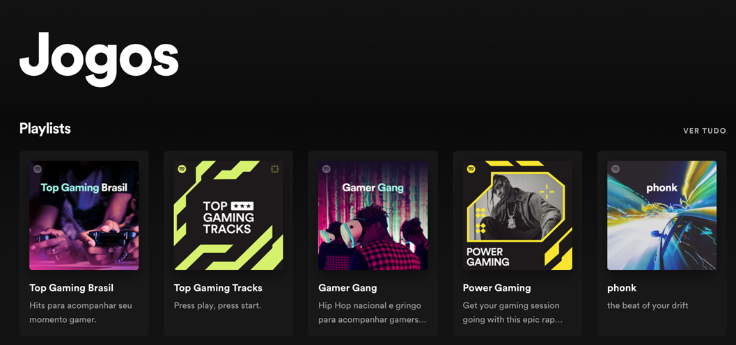 spotify gaming
