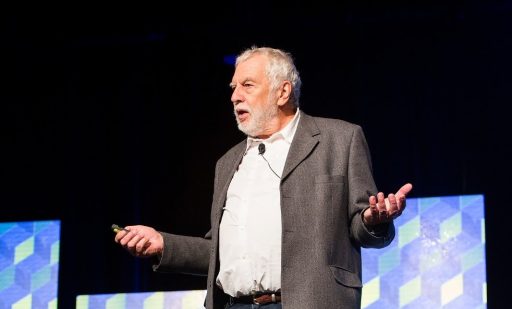 Nolan Bushnell criador do atari que estará na bgs 2023