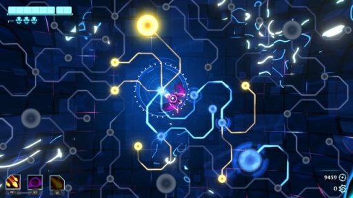 Galactic Glitch, jogo roguelike da Crunchy Leaf Games