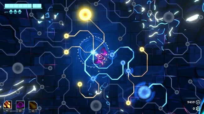Galactic Glitch, jogo roguelike da Crunchy Leaf Games