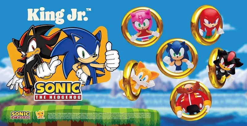 Sonic e Burger King se unem para uma aventura veloz