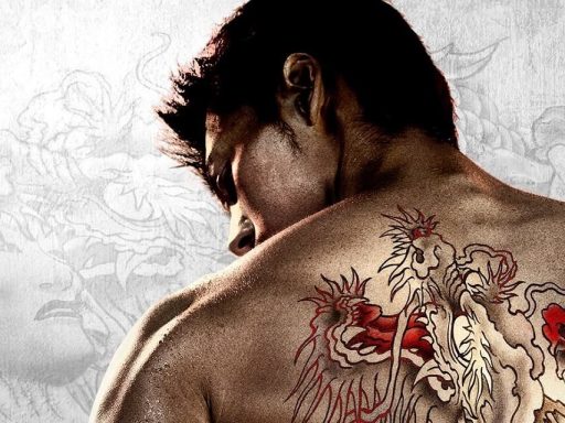 Kiryu na série Like a Dragon: Yakuza