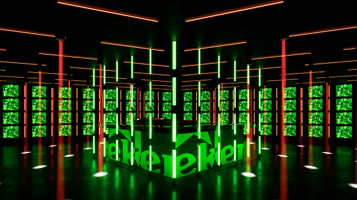 Single Night Bar, by Heineken