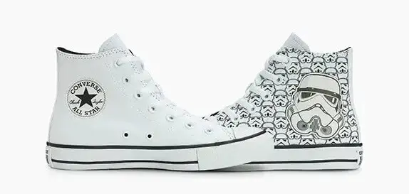 Converse divulga nova coleção star wars
