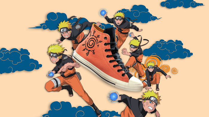 Converse entra no universo de NARUTO SHIPPUDEN com coleção exclusiva de tênis e vestuário