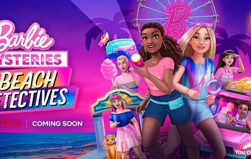 Detetive Barbie - Mistérios na Praia Netflix Mattel